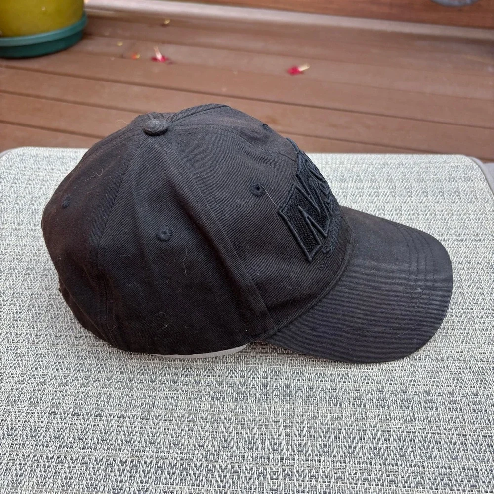 Smith & Wesson M&P Hat Mens OSFA Black Excellent Embroidered Logo Cap